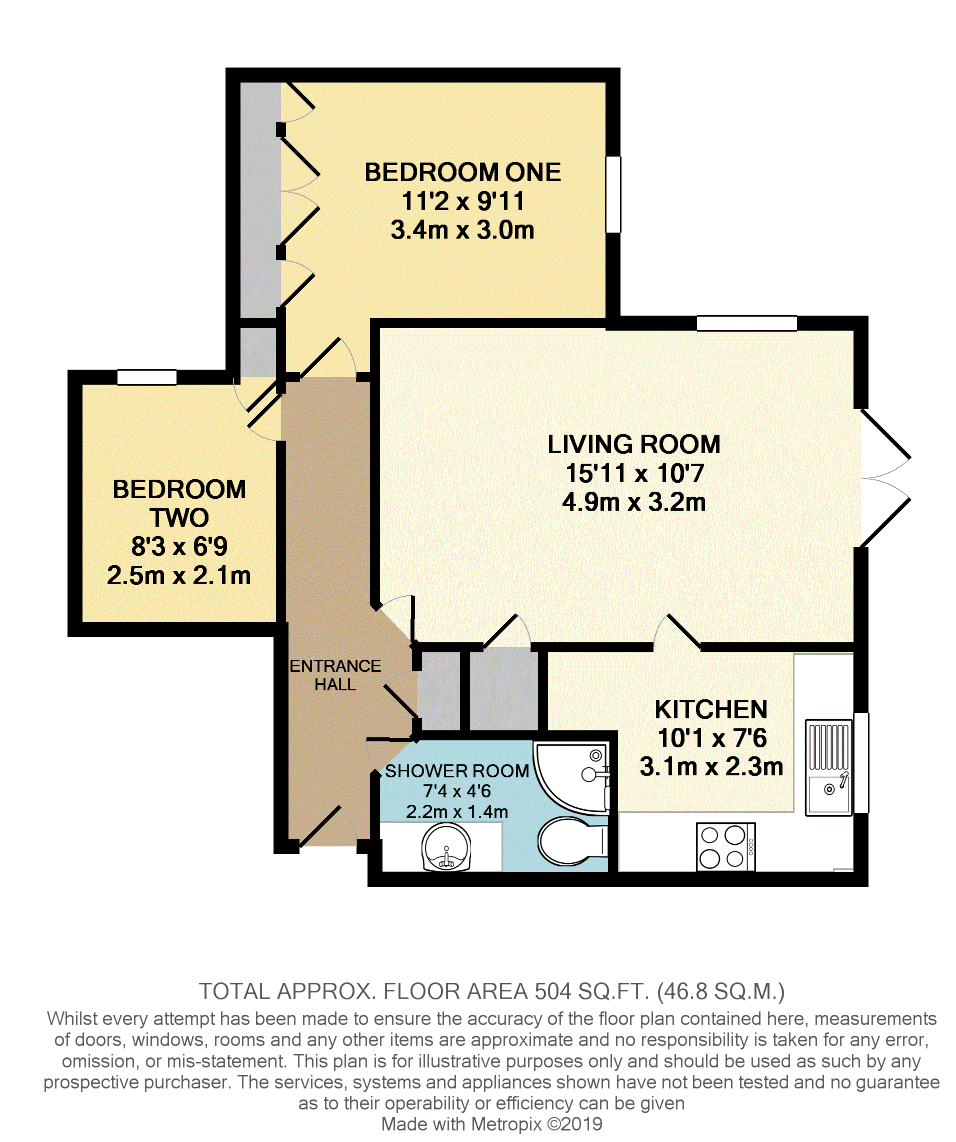 Floorplan for Albeny Gate, St Albans, AL1